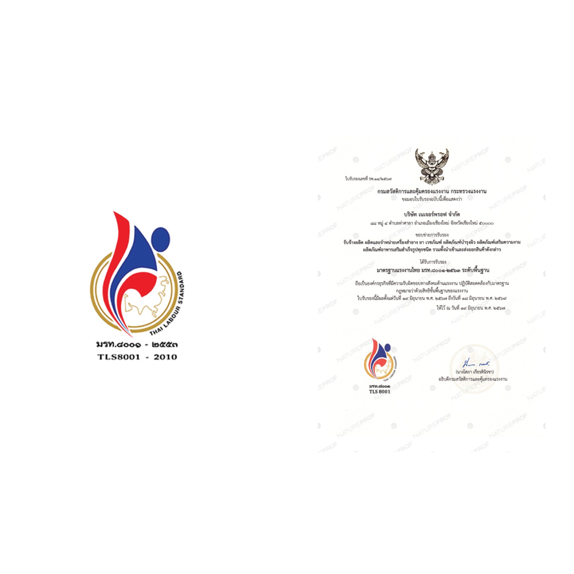 มาตรฐานแรงงานไทย